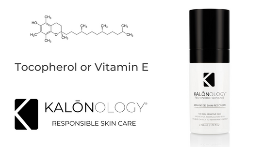 Tocopherol, Kalonology Responsible Skin Care, Vitamin E, advanced skin recovery serum, anti ageing, anti wrinkle