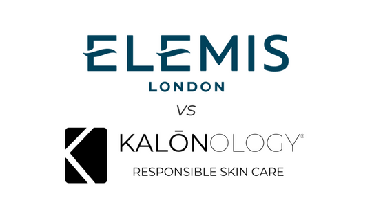 Kalōnology Responsible Skin Care, Elemis vs Kalōnology Responsible Skin Care, Marine Collagen Boost night cream, Advanced Skin recovery, Advanced Vitamin C Serum, Spf 30, Day Cream with SPF 30, anti wrinkle