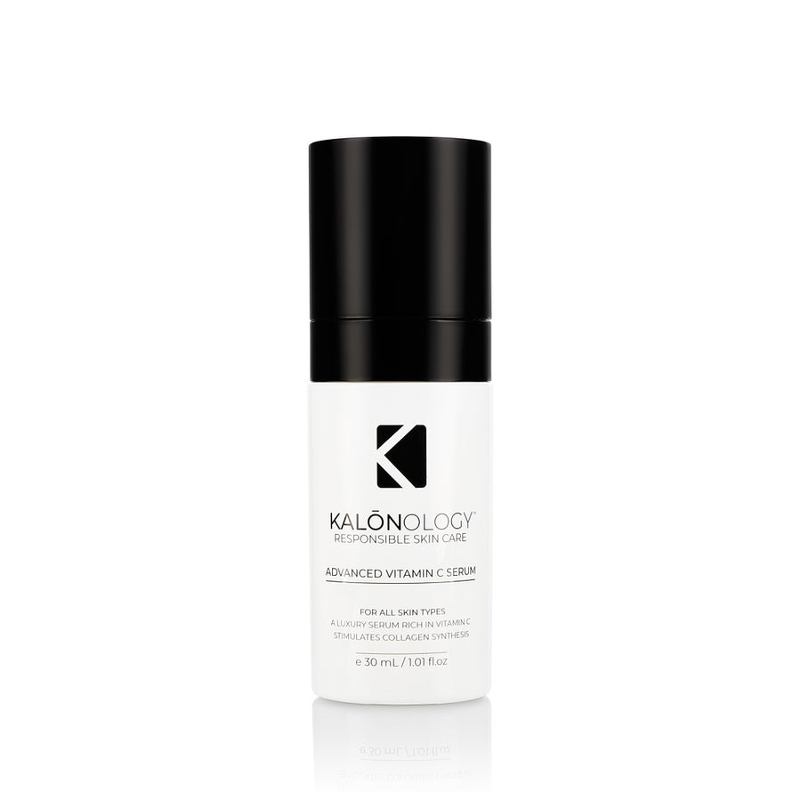 Kalōnology Advanced Vitamin C Serum with hyaluronic acid, fine lines, wrinkles, anti ageing, skin discolouration, sensitive skin, dehydrated skin, skin redness