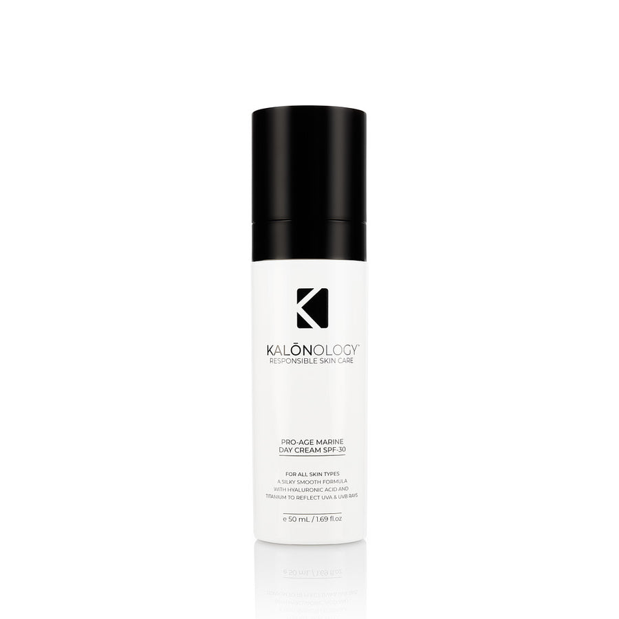 Kalōnology Pro Age Marine Day Cream SPF 30 with Hyaluronic Acid, Marine Day Cream, Day Cream, fine lines, wrinkles, anti ageing, skin discolouration, sensitive skin, dehydrated skin, skin redness